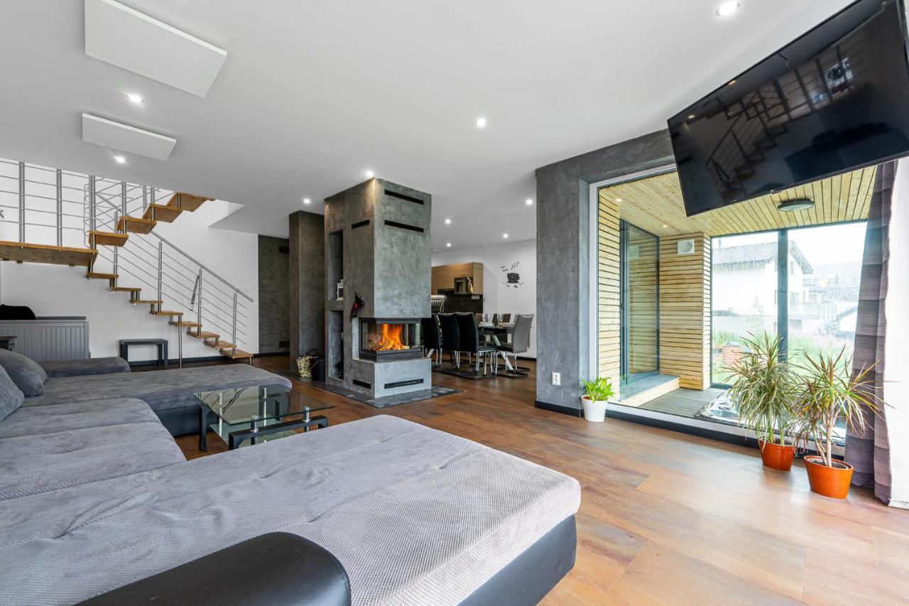 Wellness Villa Klinovec Views Loučná pod Klínovcem Bagian luar foto
