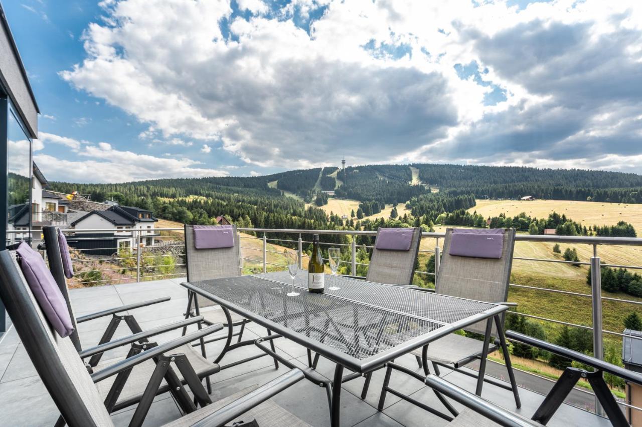 Wellness Villa Klinovec Views Loučná pod Klínovcem Bagian luar foto