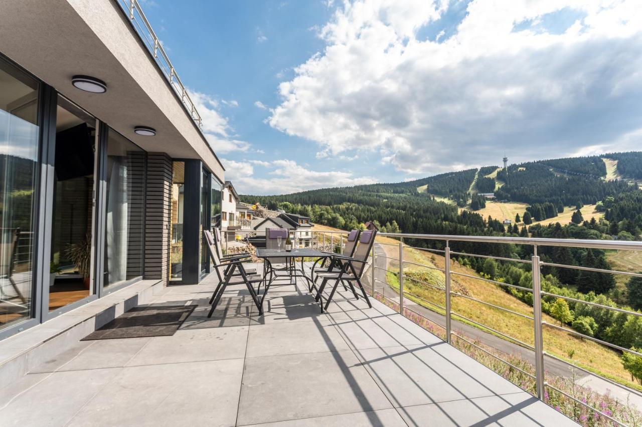 Wellness Villa Klinovec Views Loučná pod Klínovcem Bagian luar foto
