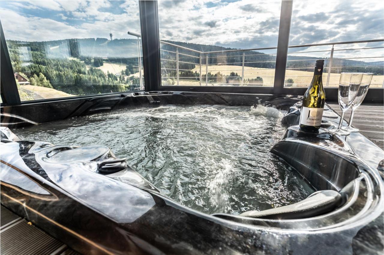 Wellness Villa Klinovec Views Loučná pod Klínovcem Bagian luar foto