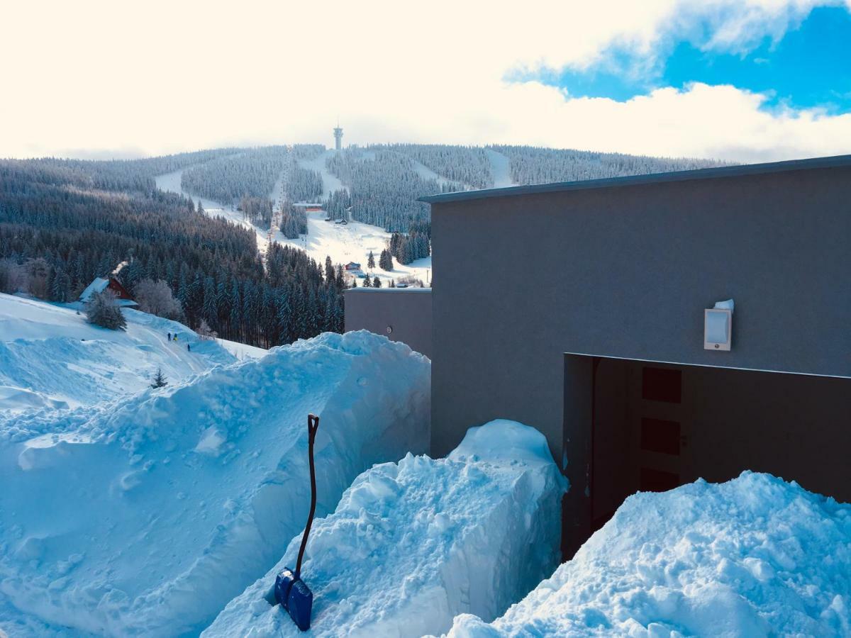 Wellness Villa Klinovec Views Loučná pod Klínovcem Bagian luar foto