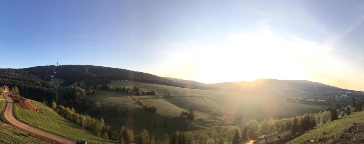 Wellness Villa Klinovec Views Loučná pod Klínovcem Bagian luar foto
